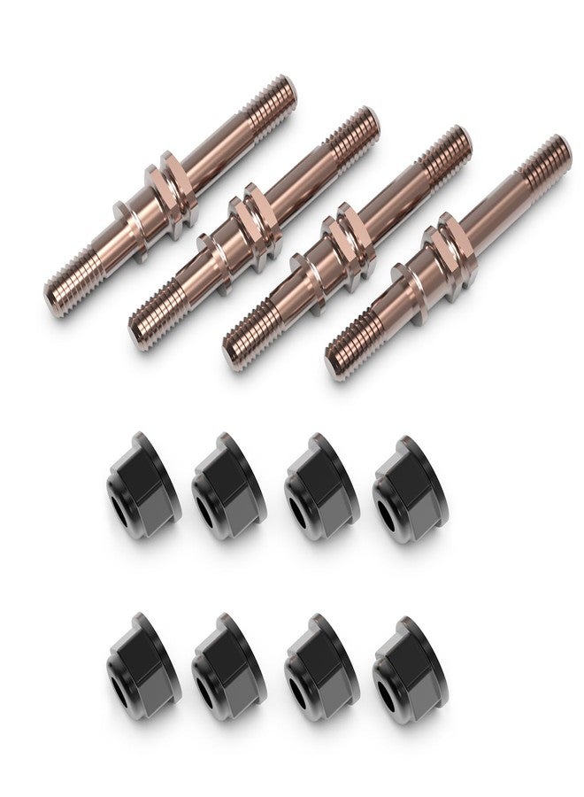 AMORIL 4PCS Upgraded S2 Alloy Steel Front & Rear Shock Stand for Mini 1/10 Remote Control Truck RZ001G-A,Part Number R11158